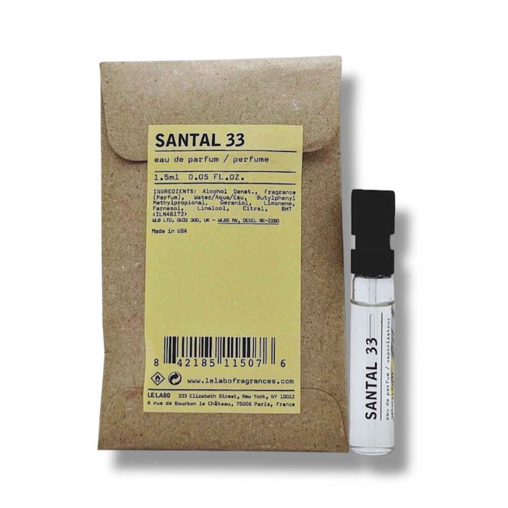 Le Labo Santal 33 1.5ml Deluxe Spray Travel Size Samples NWT Unisex - Picture 2 of 12